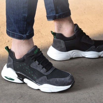 Orthopedic Shoes For Men Anti-smashing Safety Sneakers Steel Head Trendy