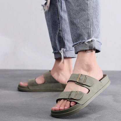 Men Waterproof Orthopedic Sandals Open Round Toe Casual Summer 2023