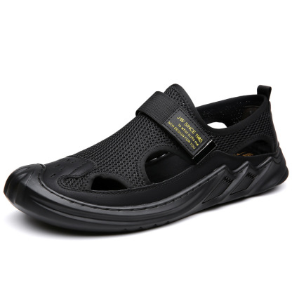 Men Nonslip Hook&loop Orthopedic Sandals Anti-collision Summer