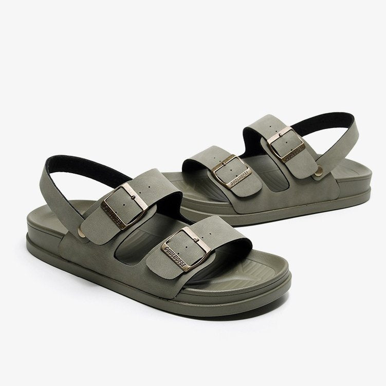 Men Waterproof Orthopedic Sandals Open Round Toe Casual Summer 2023