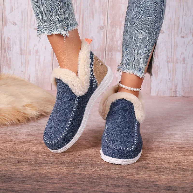 2025 Hot Sale Geekhubis Seniors' Denny Wool Winter Boots