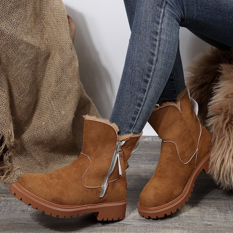 Orthopedic Women Boots Arch Support Warm Comfortable Ankle Boots