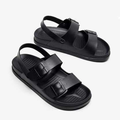 Men Waterproof Orthopedic Sandals Buckle Arch Support Beach Slides