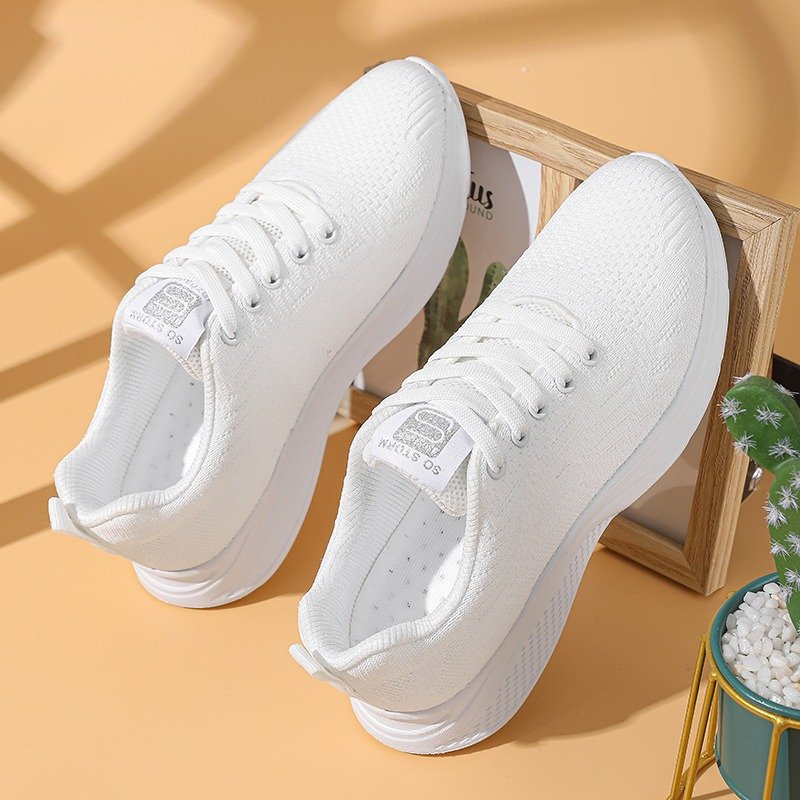 Women Orthopedic Shoes Elastic Mesh EVA Nonslip Jogging Sneakers