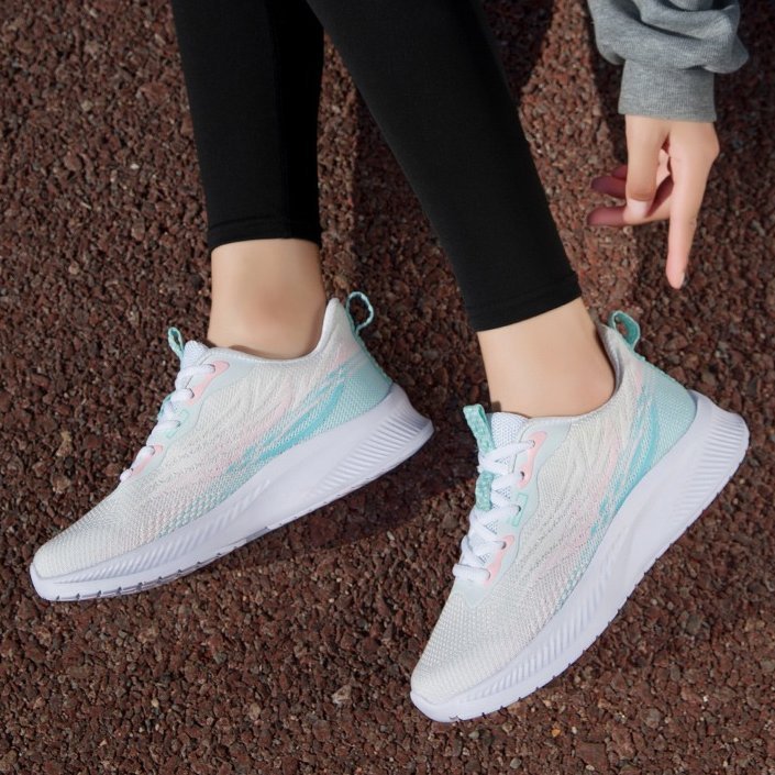 Women Orthopedic Shoes Shock-resistance Mesh Lightweight Running Sneakers