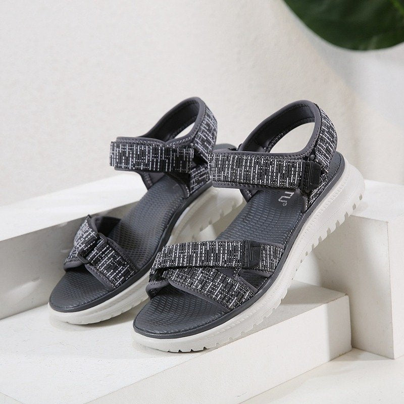 Trendy Sports Sandals Women Open Toe Hook&loop Orthopedic Sandals
