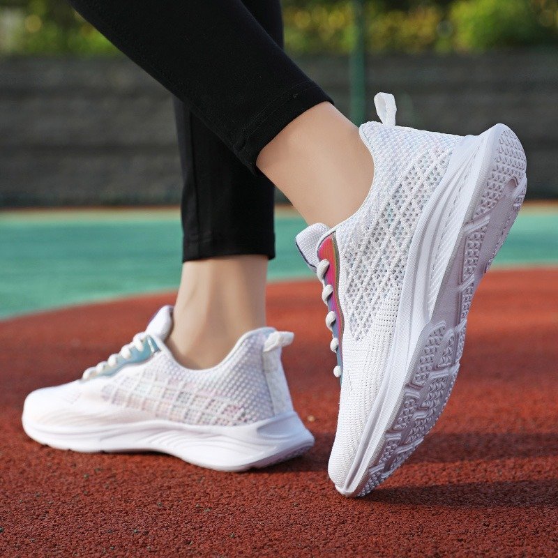 Women Athletic Orthopedic Shoes Anti-collision Mesh Round Toe Stylish Sneakers