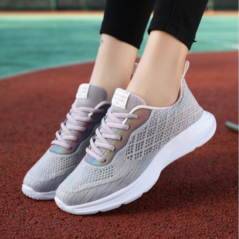 Women Athletic Orthopedic Shoes Anti-collision Mesh Round Toe Stylish Sneakers