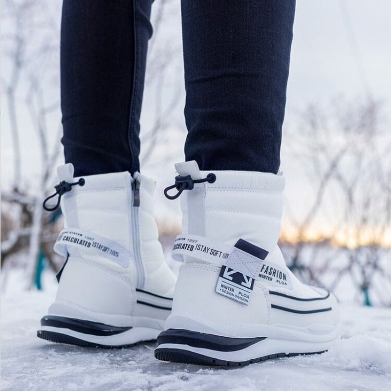 Women Orthopedic Boots Multi-color Warm Plush Shoes