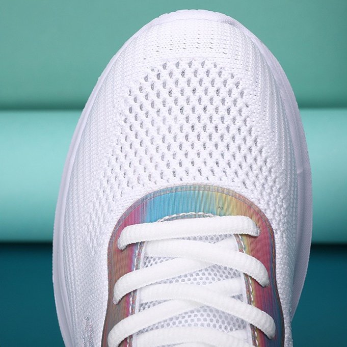 Women Athletic Orthopedic Shoes Anti-collision Mesh Round Toe Stylish Sneakers