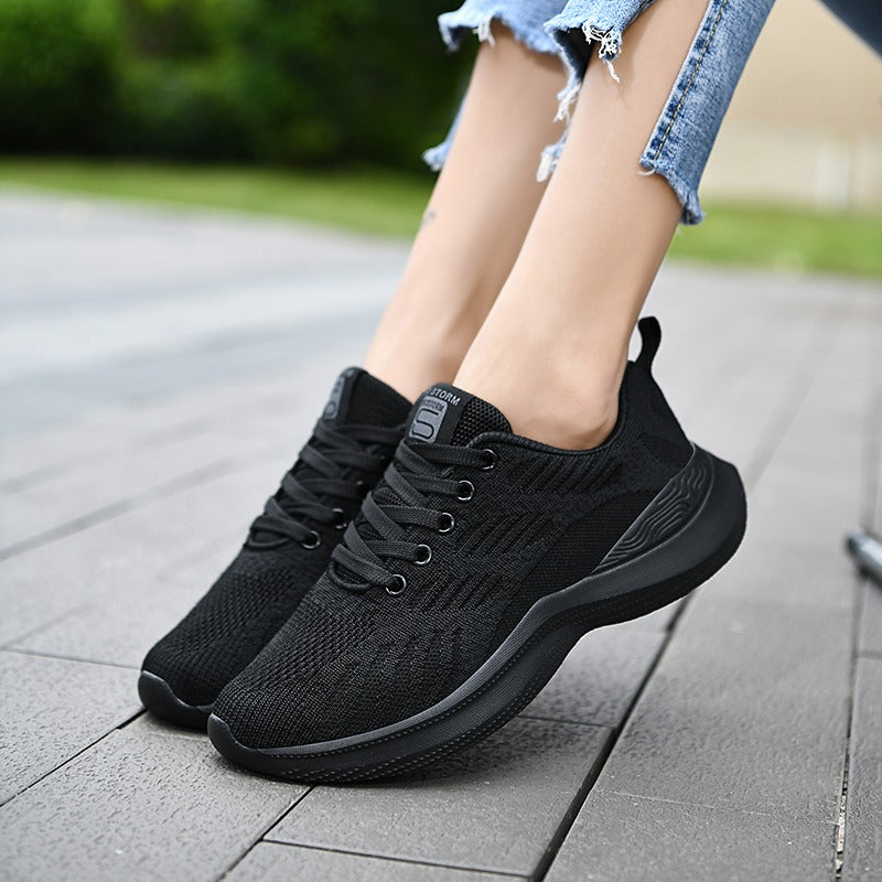 Women Orthopedic Shoes Elastic Mesh EVA Nonslip Jogging Sneakers