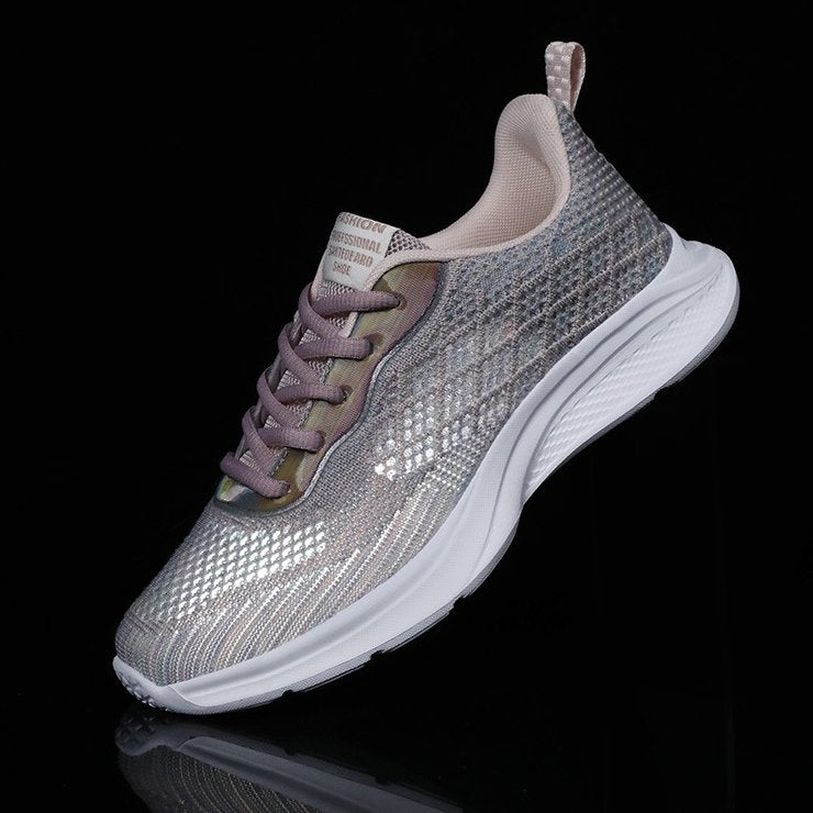 Women Athletic Orthopedic Shoes Anti-collision Mesh Round Toe Stylish Sneakers