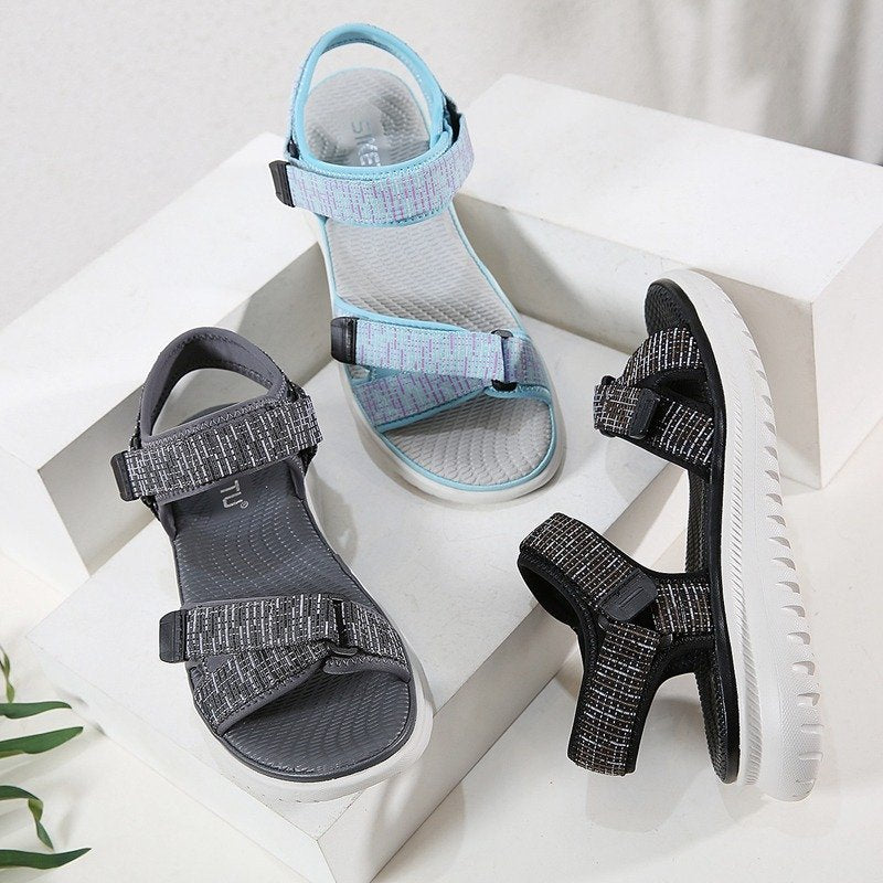 Trendy Sports Sandals Women Open Toe Hook&loop Orthopedic Sandals