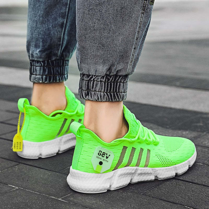 Men Tennis Orthopedic Shoes Mesh Memory Cushion Sporty Walking Sneakers