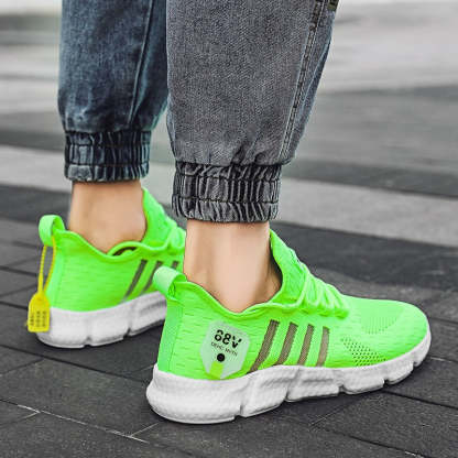 Men Tennis Orthopedic Shoes Mesh Memory Cushion Sporty Walking Sneakers