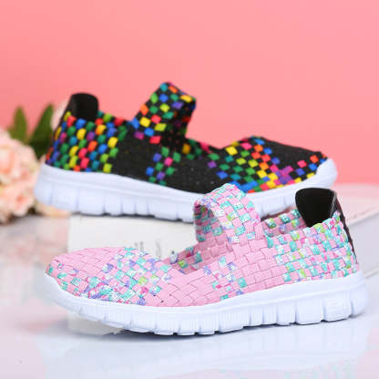 Woven Women's Plus Size Shoes for Bunions and Swollen Feet