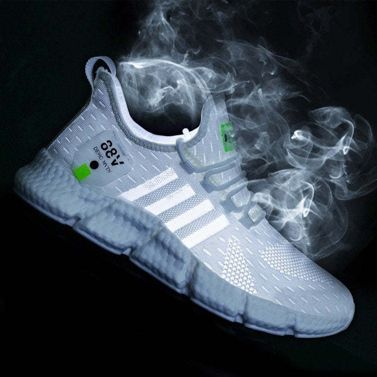 Men Tennis Orthopedic Shoes Mesh Memory Cushion Sporty Walking Sneakers