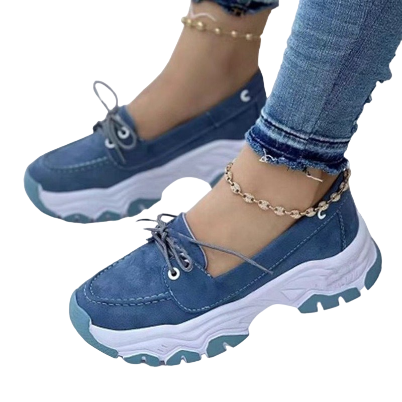 Slip-on Orthopedic Shoes Women Round Toe Walking Sneakers Memory EVA Summer Autumn