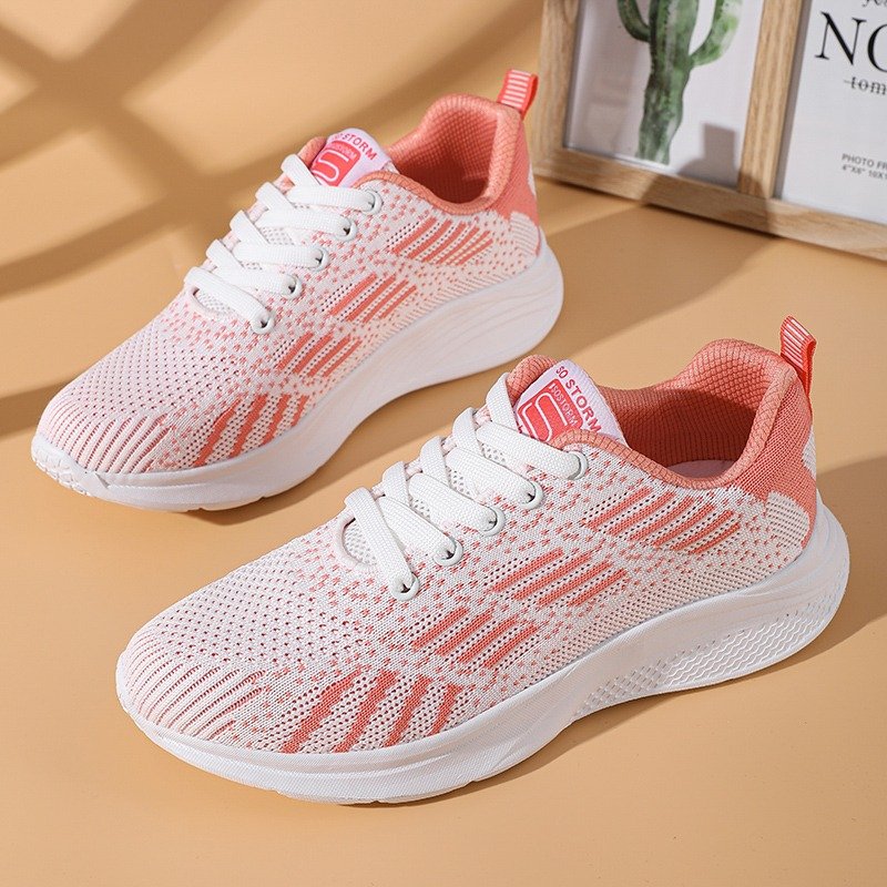 Women Orthopedic Shoes Elastic Mesh EVA Nonslip Jogging Sneakers