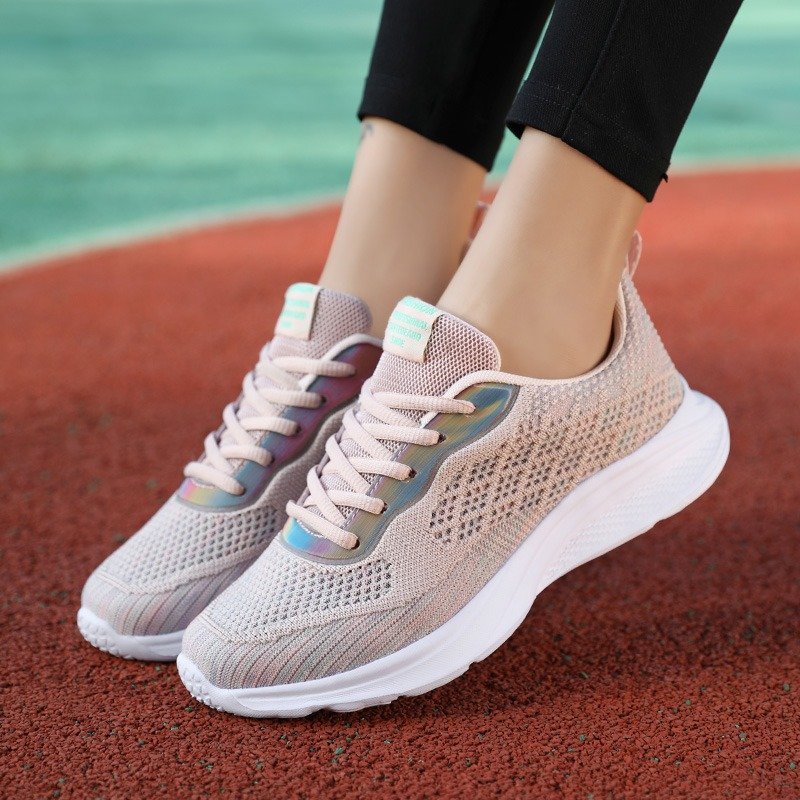 Women Athletic Orthopedic Shoes Anti-collision Mesh Round Toe Stylish Sneakers