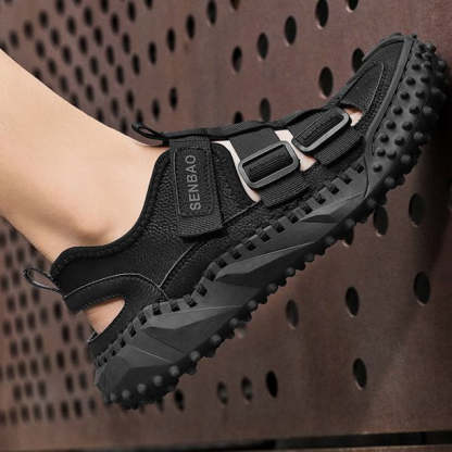 Men Orthopedic Sandals Open Back Anti-collision Round Toe Trendy 2023