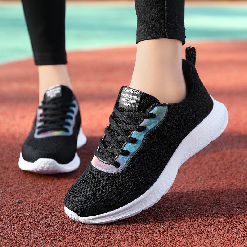Women Athletic Orthopedic Shoes Anti-collision Mesh Round Toe Stylish Sneakers