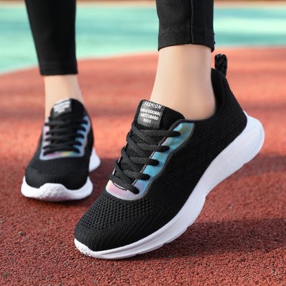 Women Athletic Orthopedic Shoes Anti-collision Mesh Round Toe Stylish Sneakers