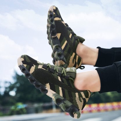 Women Orthopedic Shoes Mesh Camouflage Outdoor Sneakers