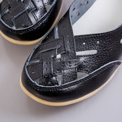 Wide Toe Box & Wide Size Leather Moccasin