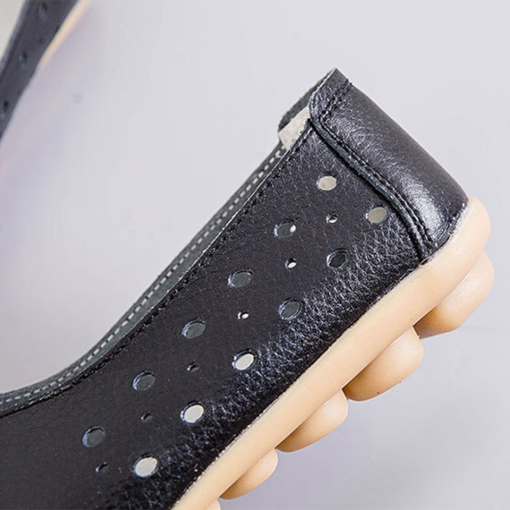 Wide Toe Box & Wide Size Leather Moccasin