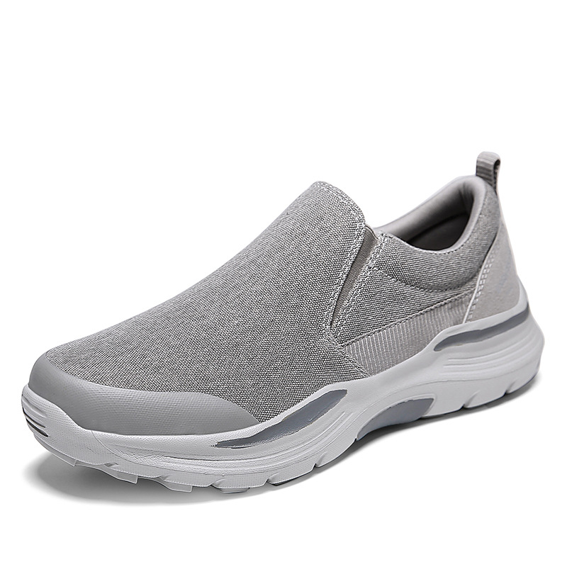 Orthopedic Men Shoes Breathable Arch Support Elastic Non-Slip Sole