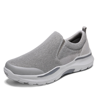 Orthopedic Men Shoes Breathable Arch Support Elastic Non-Slip Sole