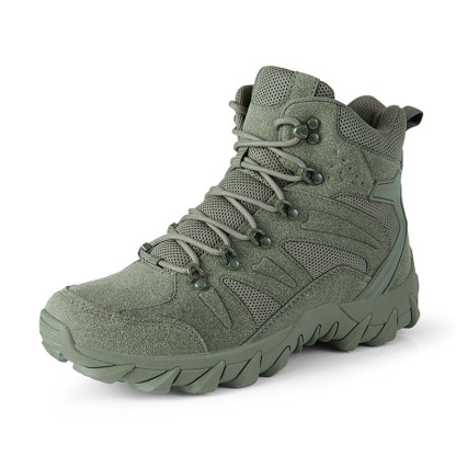 Waterproof Hiking Work Boots Men's Tactical Boots Lightweight Military Boots Breathable Boots