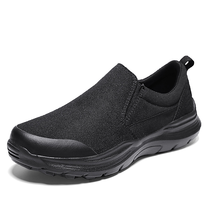Orthopedic Men Shoes Breathable Arch Support Elastic Non-Slip Sole