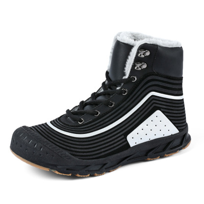Trendy Winter Boots For Men Waterproof Fur Orthopedic Shoes