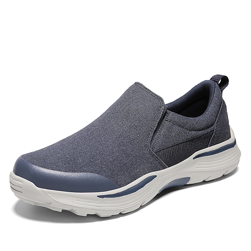 Orthopedic Men Shoes Breathable Arch Support Elastic Non-Slip Sole