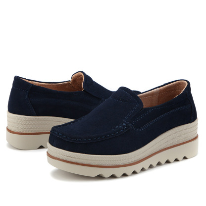 Wide Feet Orthopedic Suede Leather Shoes for Women