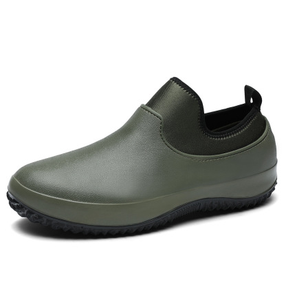 Slip-on Waterproof Orthopedic Shoes Rubber Winter Boots For Men