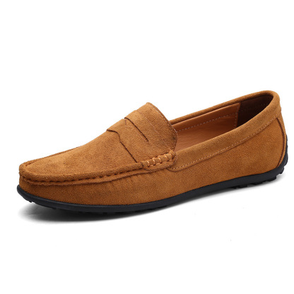 Orthopedic Mens Shoes Arch Support Breathable Anti Slip Fashion Genuine Leather Loafers Slip On