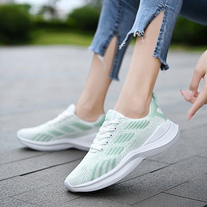 Women Orthopedic Shoes Elastic Mesh EVA Nonslip Jogging Sneakers