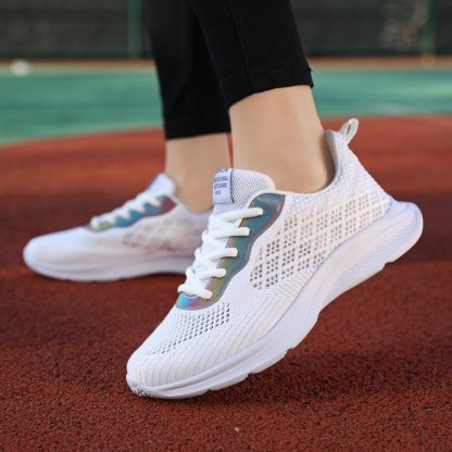 Women Athletic Orthopedic Shoes Anti-collision Mesh Round Toe Stylish Sneakers