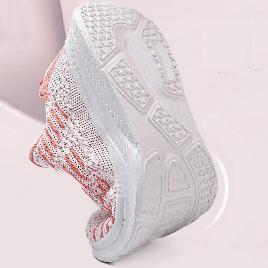 Women Orthopedic Shoes Elastic Mesh EVA Nonslip Jogging Sneakers