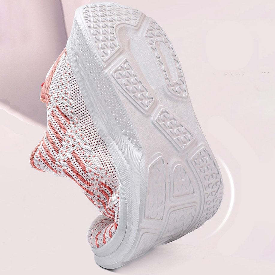 Women Orthopedic Shoes Elastic Mesh EVA Nonslip Jogging Sneakers