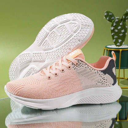 Women Orthopedic Shoes Elastic Mesh EVA Nonslip Jogging Sneakers