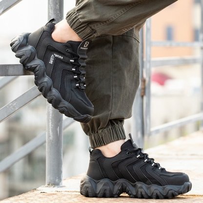 Orthopedic Shoes For Men Indestructible Solid Sole Reflective Safety Sneakers