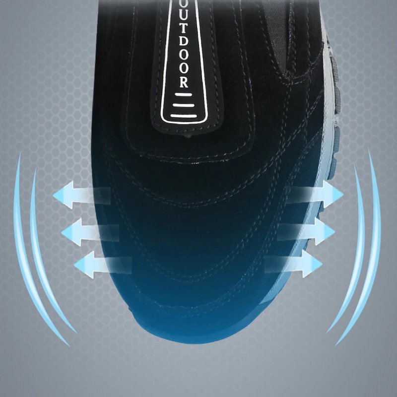 Men Fashionable Orthopedic Shoes Rubber Casual Shoes