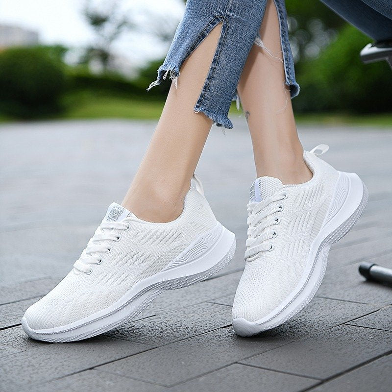 Women Orthopedic Shoes Elastic Mesh EVA Nonslip Jogging Sneakers
