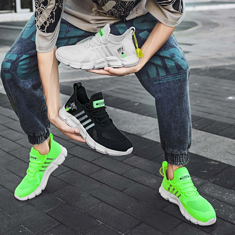 Men Tennis Orthopedic Shoes Mesh Memory Cushion Sporty Walking Sneakers