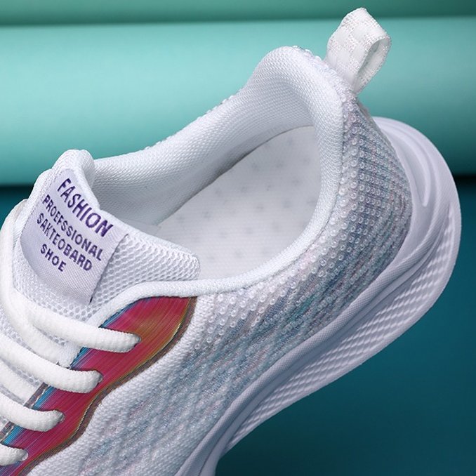 Women Athletic Orthopedic Shoes Anti-collision Mesh Round Toe Stylish Sneakers