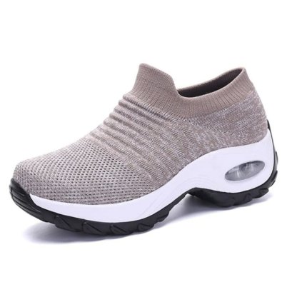 Slip on Orthopedic Walking Sneaker for Plantar Fasciitis With Arch Support